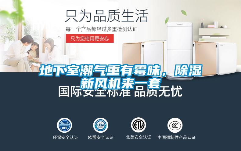 地下室潮氣重有霉味,除濕新風(fēng)機(jī)來一套