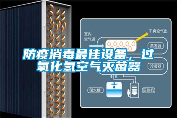 防疫消毒最佳設備，過氧化氫空氣滅菌器