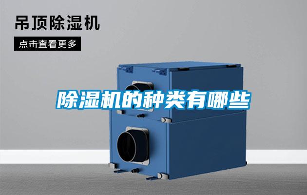 除濕機(jī)的種類(lèi)有哪些