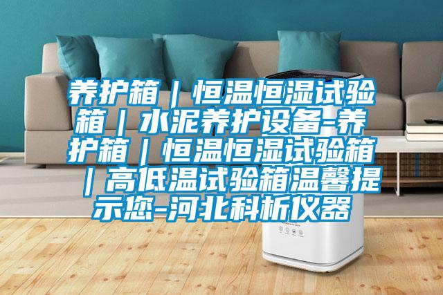 養(yǎng)護(hù)箱|恒溫恒濕試驗(yàn)箱|水泥養(yǎng)護(hù)設(shè)備-養(yǎng)護(hù)箱|恒溫恒濕試驗(yàn)箱|高低溫試驗(yàn)箱溫馨提示您-河北科析儀器